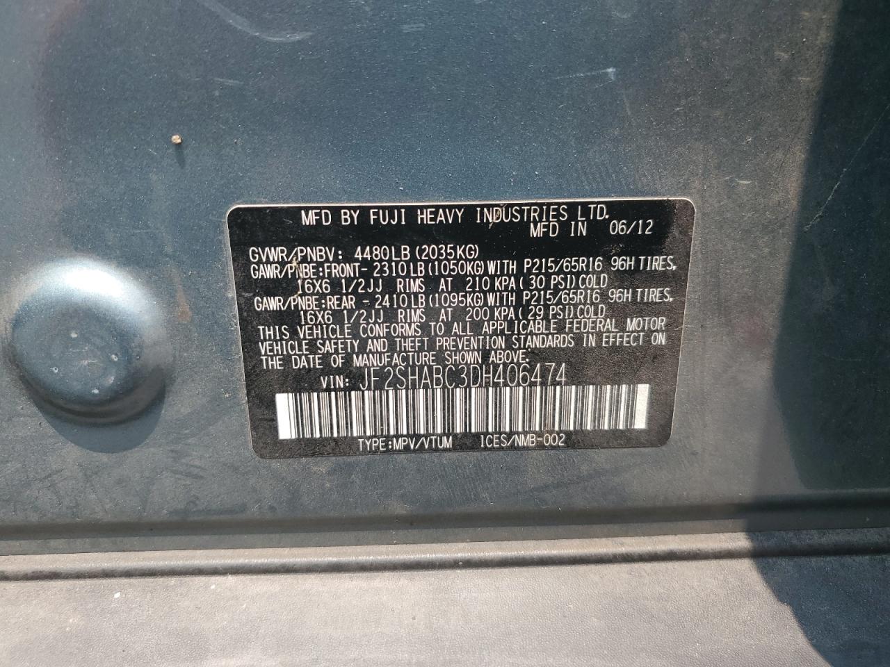 Subaru Forester 2 2013