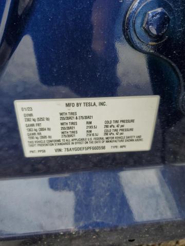 2023 TESLA MODEL Y - 7SAYGDEF5PF660598