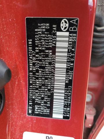 2018 TOYOTA COROLLA L - 5YFBURHE2JP753330