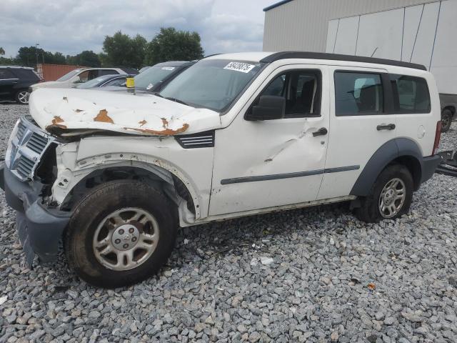 DODGE NITRO SXT 2008 white  gas 1D8GU28K78W238555 photo #1