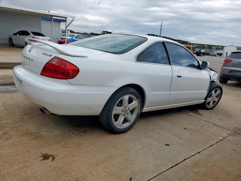 ACURA 3.2CL TYPE 2001 white  gas 19UYA42621A021955 photo #4