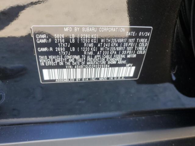 2024 SUBARU OUTBACK WI 4S4BTGUD2R3226084