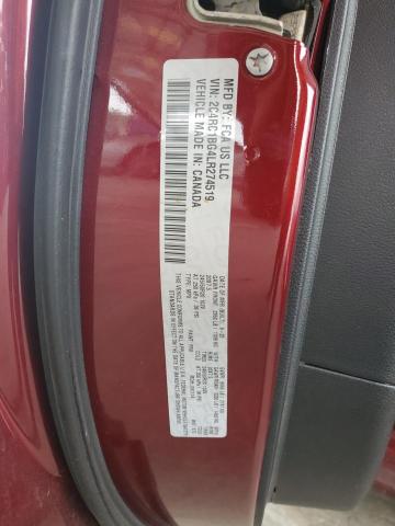 2020 CHRYSLER PACIFICA T 2C4RC1BG4LR274519