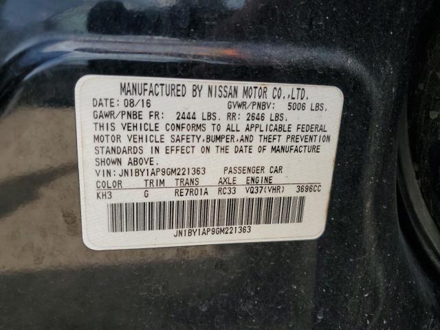 2016 INFINITI Q70 3.7 JN1BY1AP9GM221363