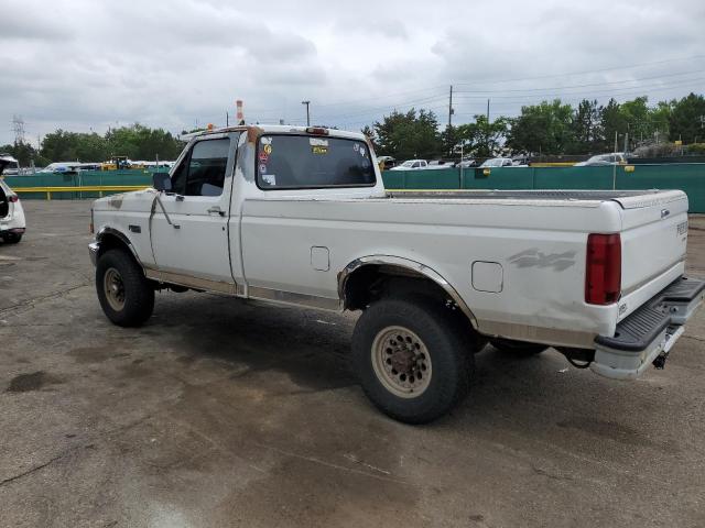 FORD F250 1997 white  gas 3FTHF26H1VMA08574 photo #3