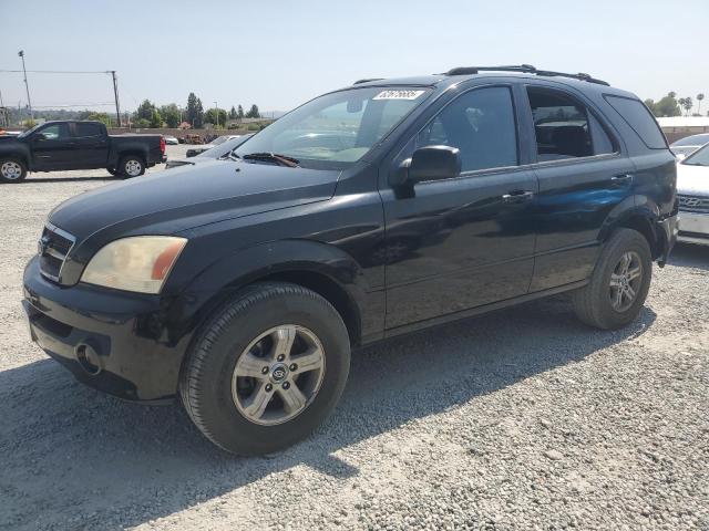 KIA SORENTO EX 2003 black  gas KNDJD733235173825 photo #1