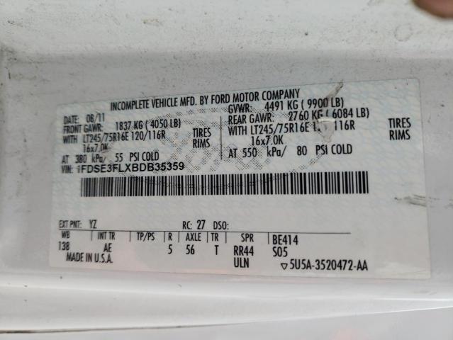 2011 FORD ECONOLINE #3292478695