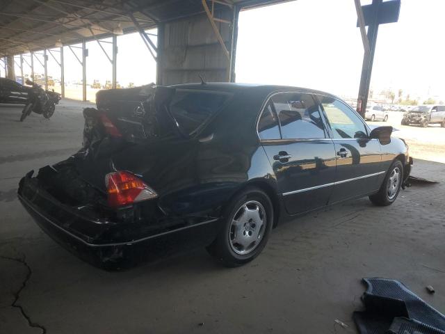LEXUS LS 2002 black  gas JTHBN30F120053436 photo #4