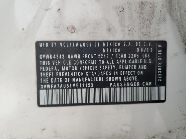2015 VOLKSWAGEN GOLF SPORT 3VWFA7AU5FM519193