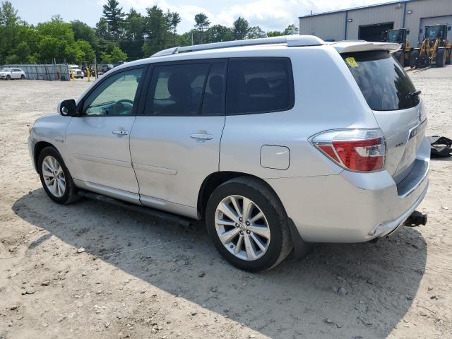 TOYOTA HIGHLANDER 2008 silver 4dr spor hybrid engine JTEEW41AX82011084 photo #3