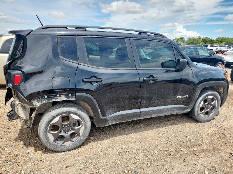 Vin: zaccjaat1gpd72718, lot: 61444735, jeep renegade sport 20163