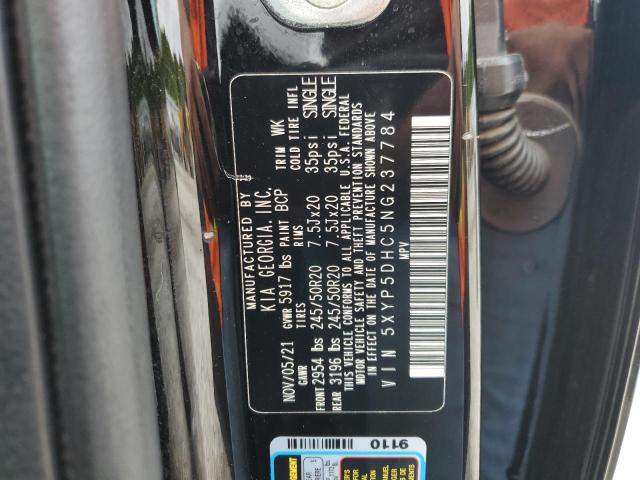 2022 KIA TELLURIDE 5XYP5DHC5NG237784