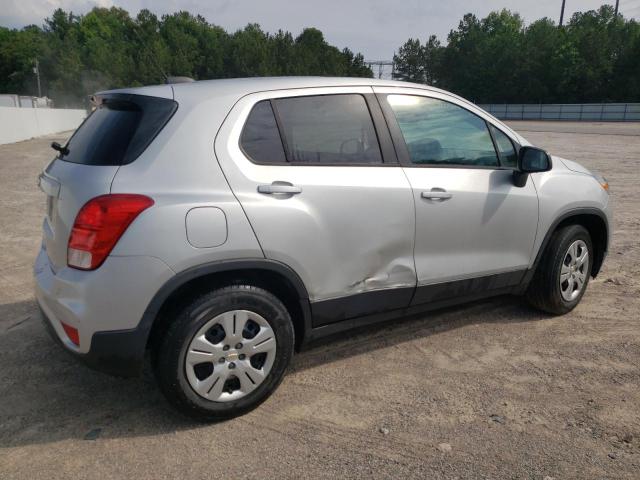 CHEVROLET TRAX LS 2019 silver  gas 3GNCJKSB7KL166713 photo #4