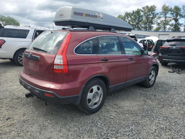 HONDA CR-V LX 2007 red  gas JHLRE48377C045964 photo #4