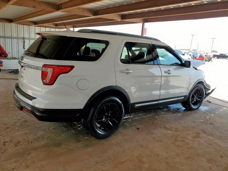 FORD EXPLORER X 2019 white  gas 1FM5K7D84KGB47078 photo #4