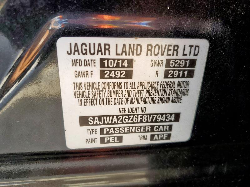2015 JAGUAR XJL PORTFO SAJWA2GZ6F8V79434