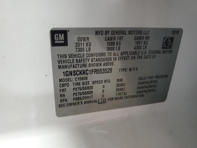 2015 CHEVROLET SUBURBAN C 1GNSCKKC1FR553528