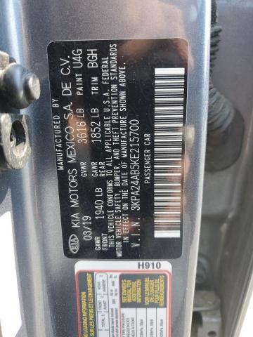 2019 KIA RIO S 3KPA24AB5KE215700