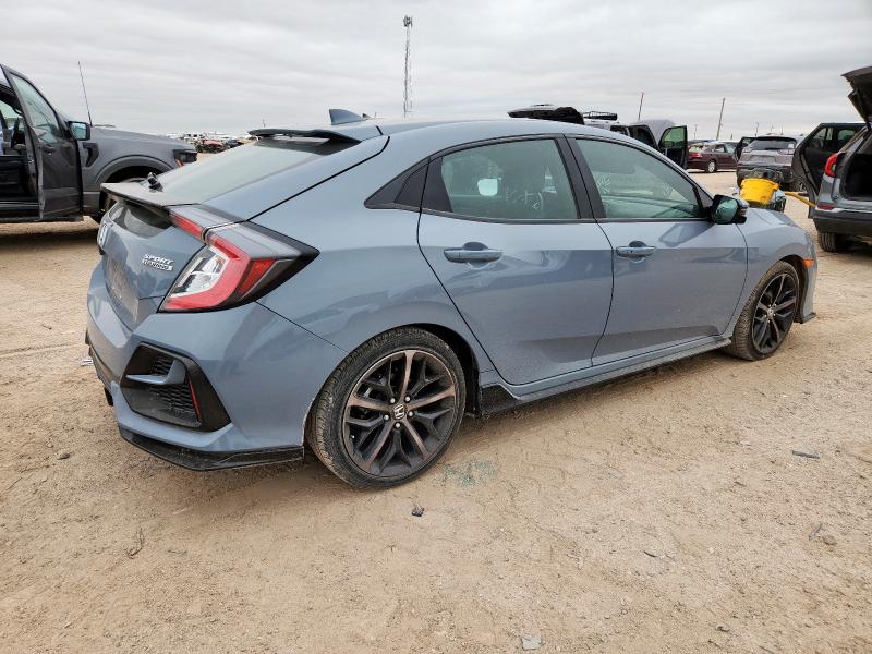 Vin: shhfk7h98mu211372, lot: 61572495, honda civic sport touring 20213