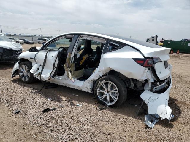 TESLA MODEL Y 2021 white  electric 5YJYGDEE1MF253572 photo #3