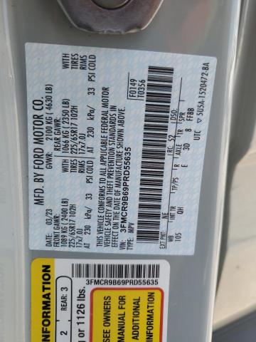 2023 FORD BRONCO SPO - 3FMCR9B69PRD55635