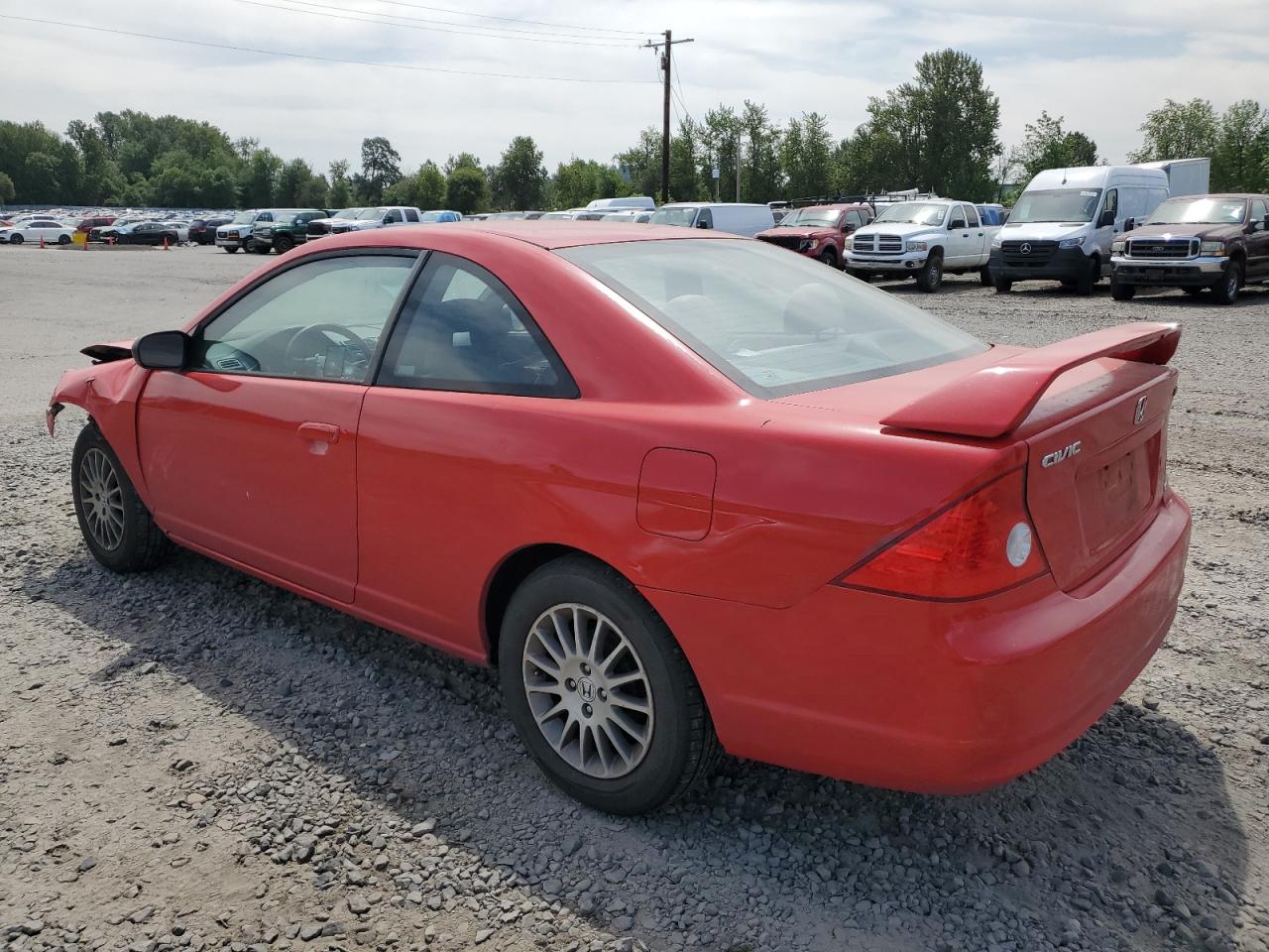 Lot #3274023495 2005 HONDA CIVIC LX