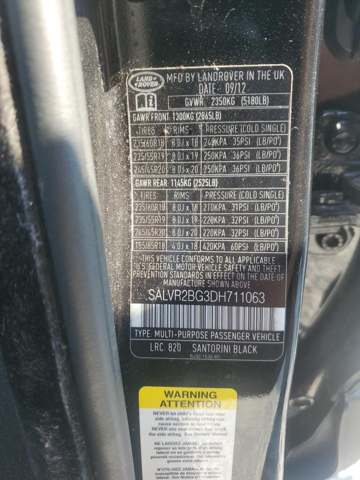 LAND ROVER RANGE ROVER PURE PREMIUM