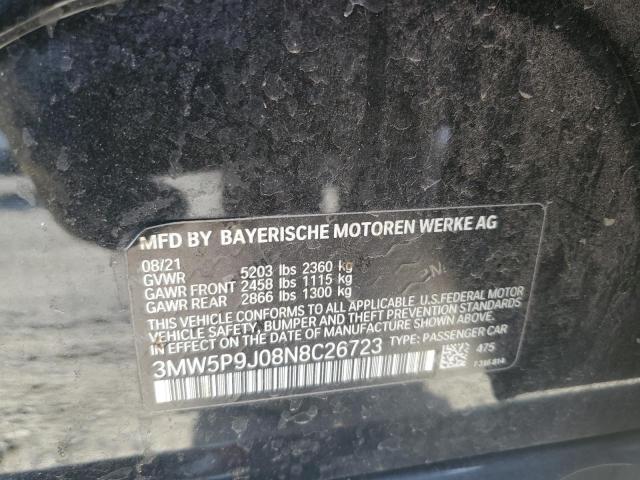 2022 BMW 330XE 3MW5P9J08N8C26723