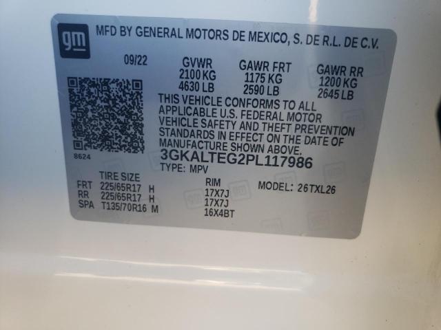 2023 GMC TERRAIN SL 3GKALTEG2PL117986