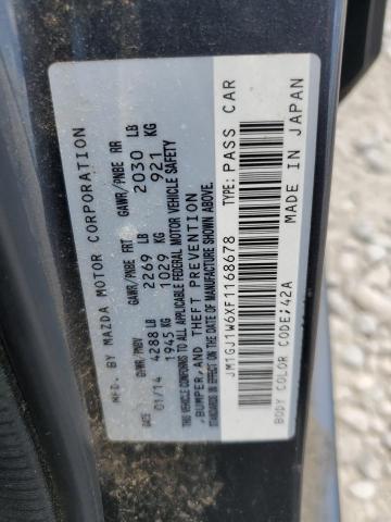 2015 MAZDA 6 GRAND TO JM1GJ1W6XF1168678