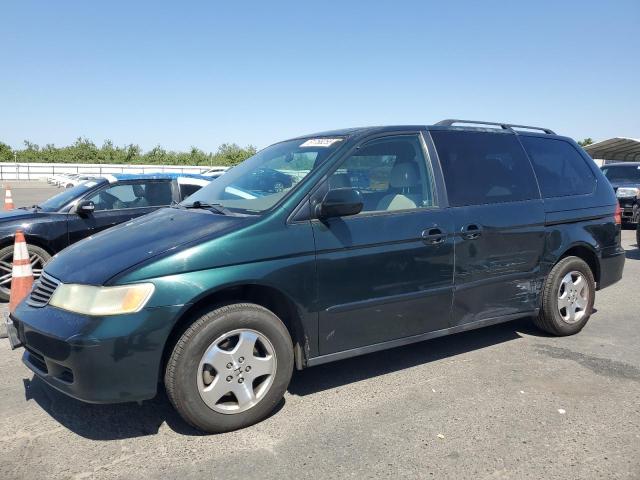 HONDA ODYSSEY EX 2001 green sports v gas 2HKRL18671H611922 photo #1