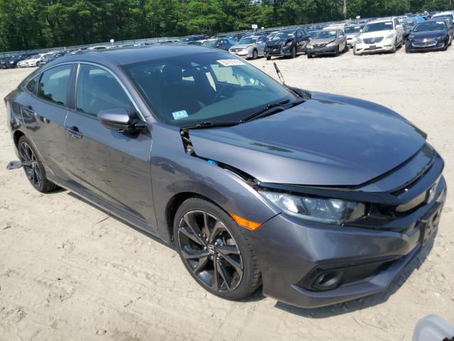 Vin: 19xfc2f87ke201284, lot: 60791915, honda civic sport 20194