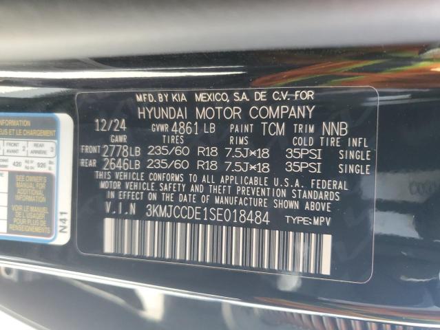 2025 HYUNDAI TUCSON SEL 3KMJCCDE1SE018484