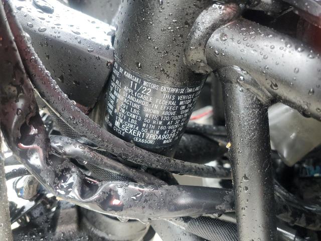 2023 KAWASAKI EX650 R ML5EXER17PDA90287