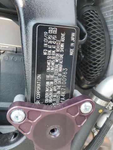 2019 SUZUKI GSX-R750 - JS1GR7MA4K7100963