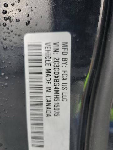 2021 DODGE CHARGER SX 2C3CDXBG4MH515075