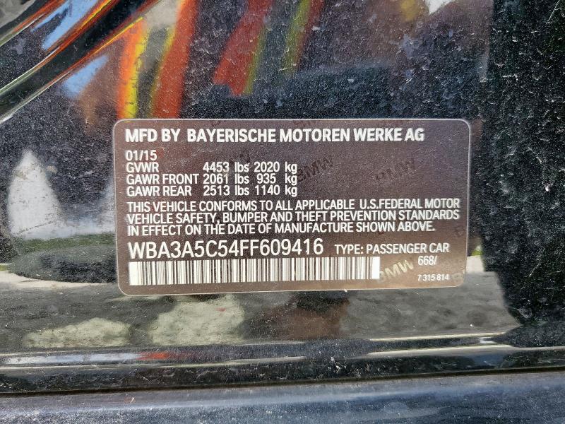2015 BMW 328 I WBA3A5C54FF609416