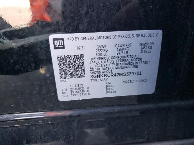 2021 CHEVROLET BLAZER 2LT - 3GNKBCR42MS579721