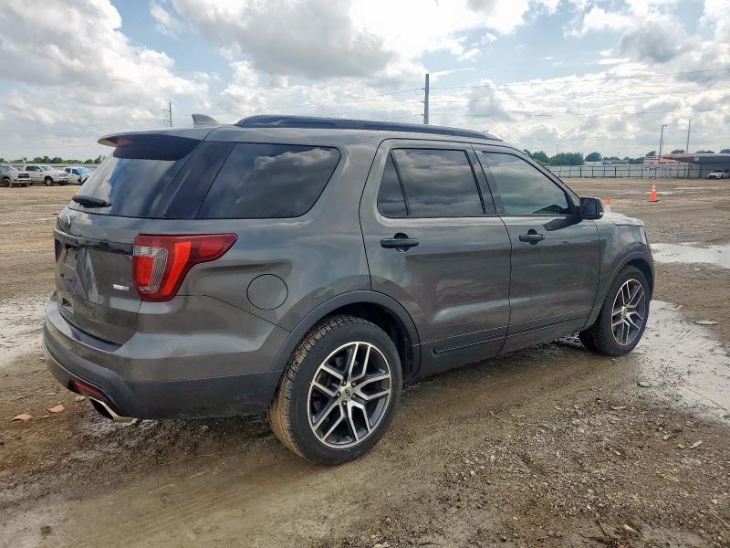 Vin: 1fm5k8gt2hga33515, lot: 60357205, ford explorer sport 20173