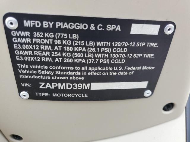 2024 VESPA GTS/SEI GI ZAPMD39M2R5400296