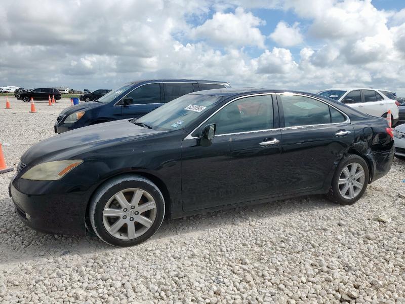 LEXUS ES 350 2007 black  gas JTHBJ46G972080686 photo #1