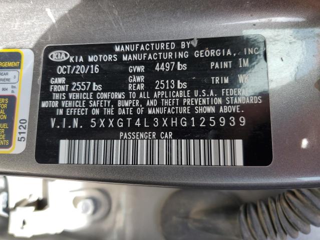 2017 KIA OPTIMA LX - 5XXGT4L3XHG125939