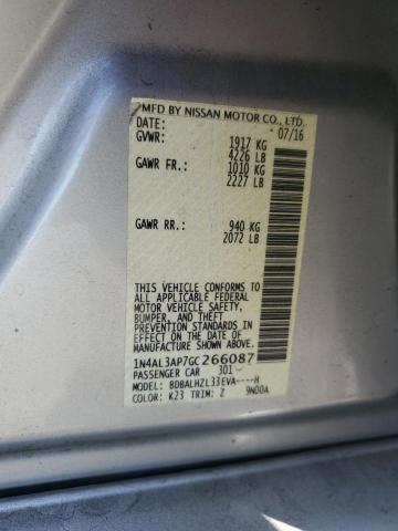 2016 NISSAN ALTIMA 2.5 - 1N4AL3AP7GC266087