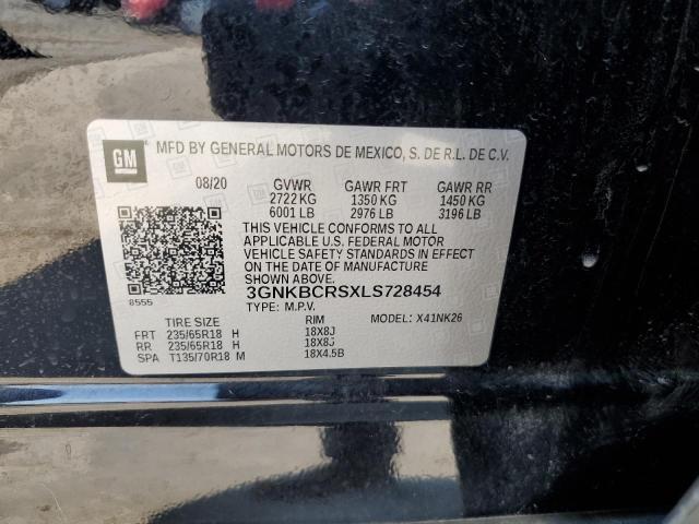 2020 CHEVROLET BLAZER 2LT - 3GNKBCRSXLS728454