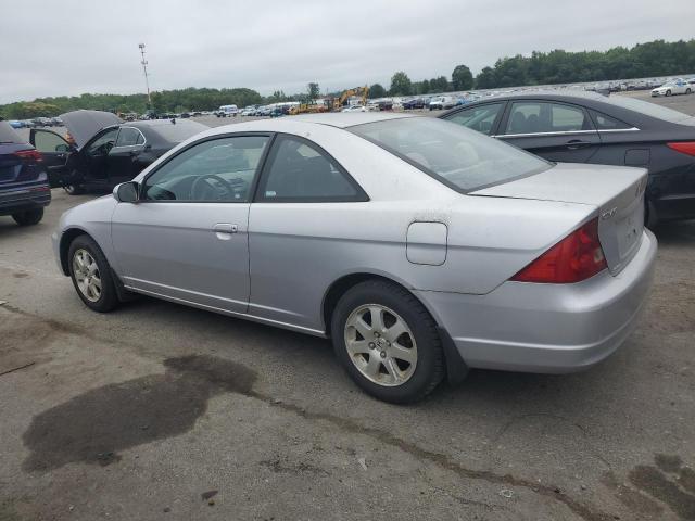 HONDA CIVIC EX 2003 silver coupe gas 1HGEM22993L084504 photo #3