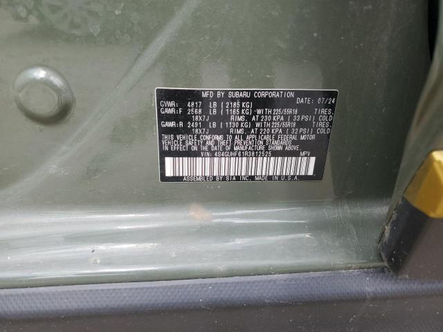2024 SUBARU CROSSTREK 4S4GUHF61R3812525