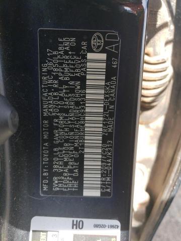 2017 TOYOTA COROLLA L - 2T1BURHE8HC931316