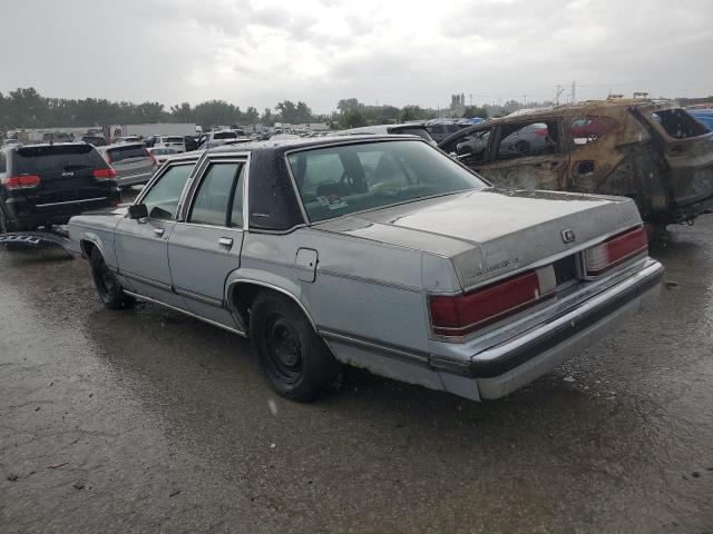 MERCURY GRAND MARQ 1991 gray  gas 2MECM75F9MX641760 photo #3