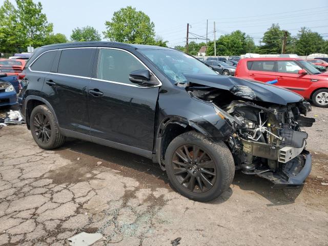 Vin: 5tdjzrfh2ks599219, lot: 59930365, toyota highlander se 20194