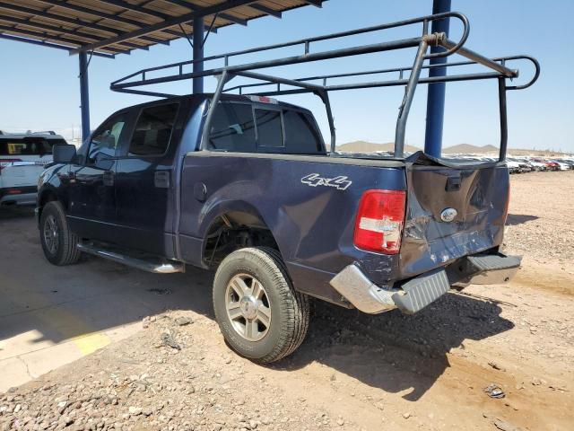 FORD F150 SUPER 2006 blue  flexible fuel 1FTPW14V06FB36708 photo #3